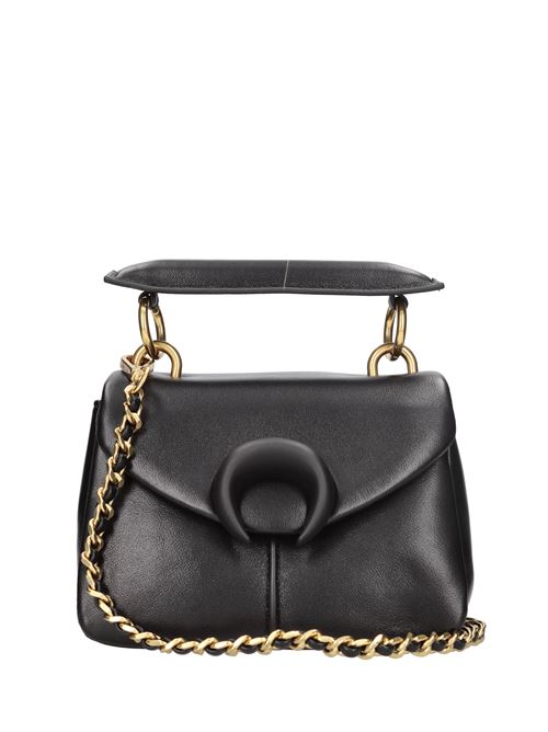 Moonlight mini bag in eco-leather LA CARRIE | MOONLIGHT MINI SHOULDERNERO
